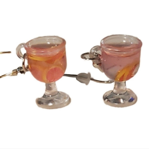 Miniature Fruit Cocktail Earrings - Picture 15 of 15